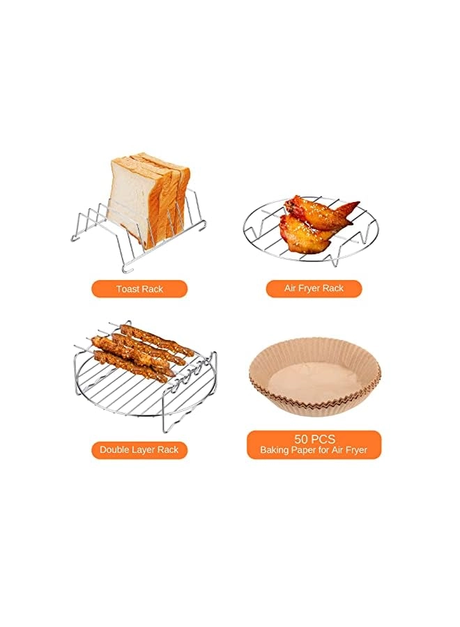 Air Fryer Accessories - food-grade and BPA-free 13 Pcs Set