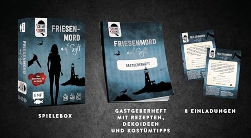 Crime & Dine - Das Krimi-Dinner-Set: Friesenmord auf Sylt - German Ages 16