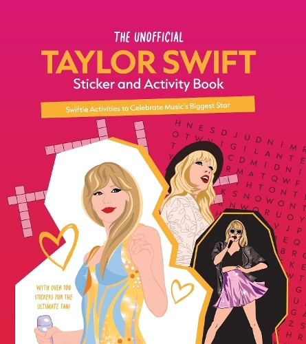 Quarto Publishing Group USA Inc Taylor Swift Activity Sticker Book Swiftie Activities 100 pcs