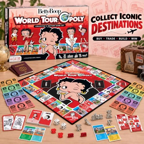 Betty Boop World Tour-Opoly