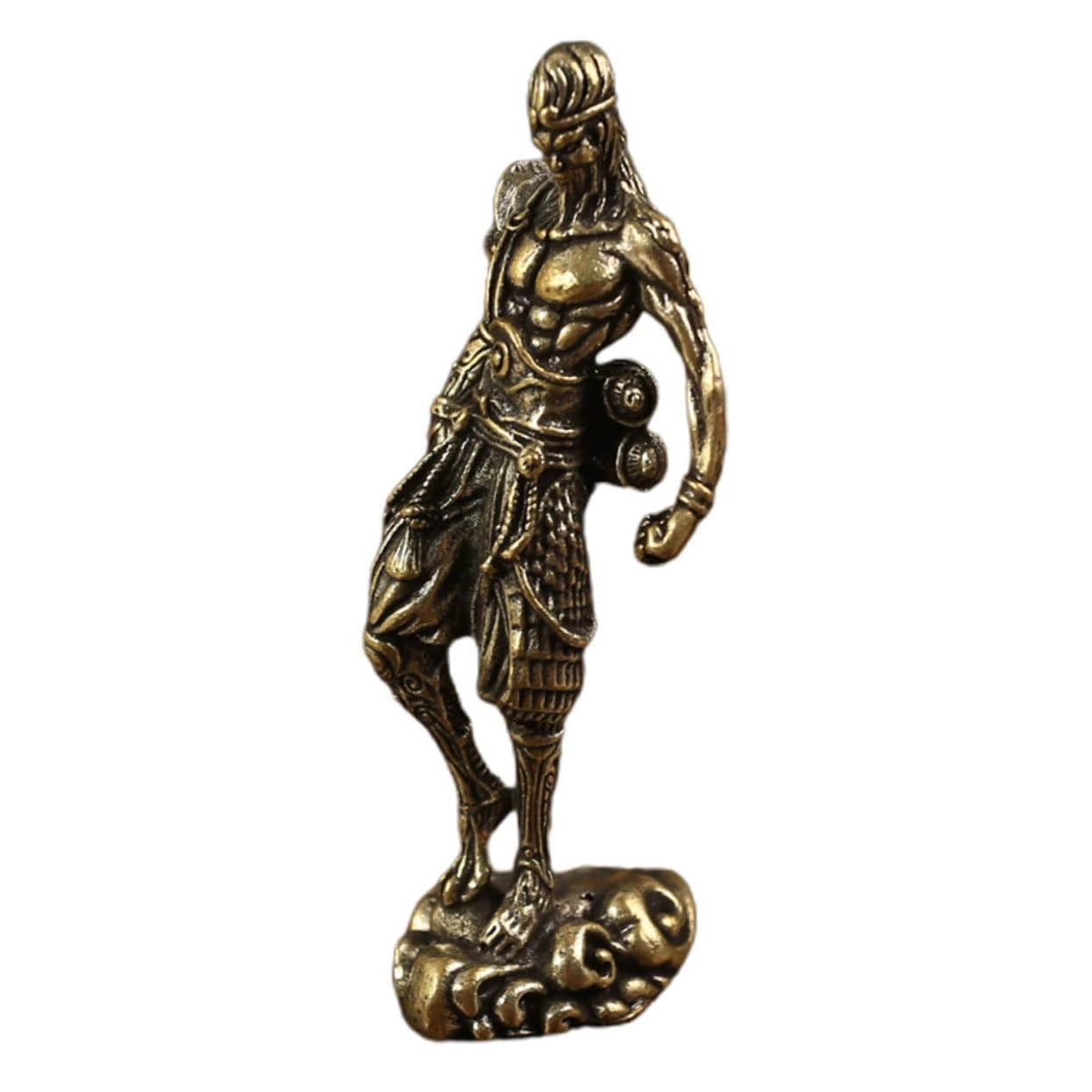 Monkey King Statue - Brass