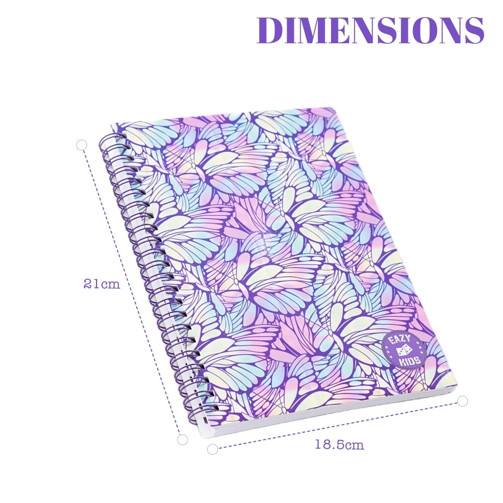 Spiral Diary - 21x14.5cm 80 Pages