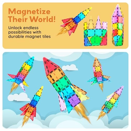 Magnetic Rocket Booster - Space 32 pcs
