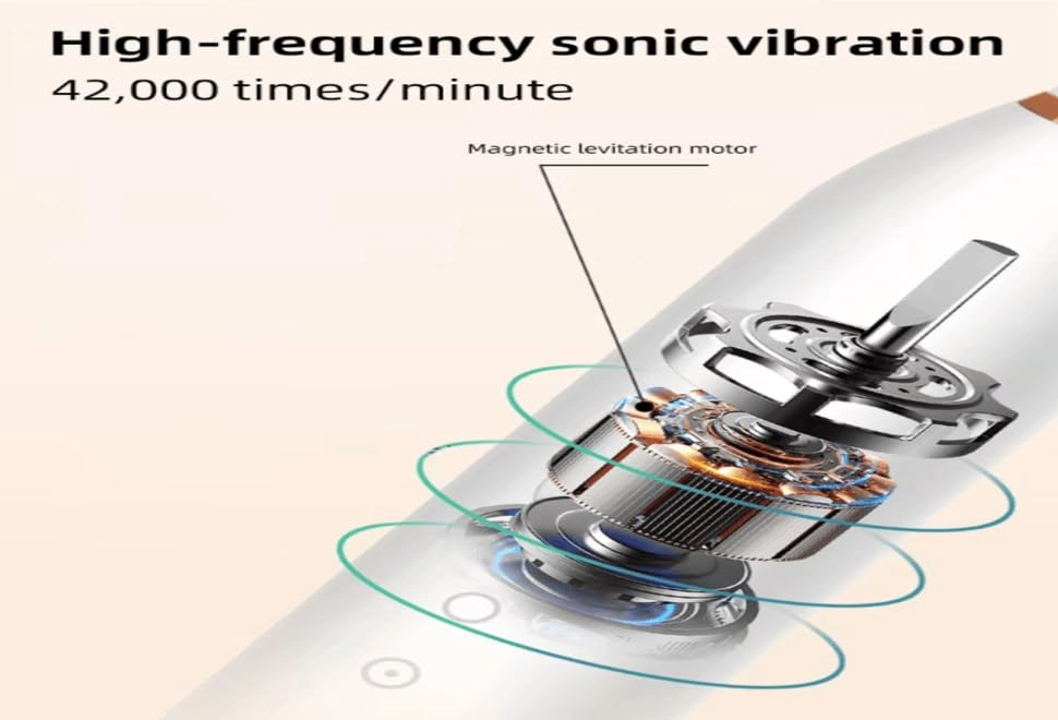 ETBX3 - Sonic 42000 Strokes per minute 4 Brush Heads