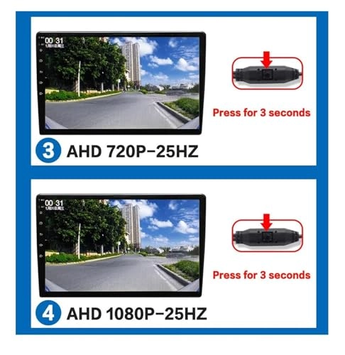 Rear View Parking Camera - Night Vision Wire
