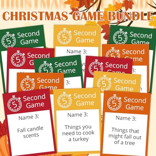 5 Second Game - 72 Cards 5 Second Hourglass