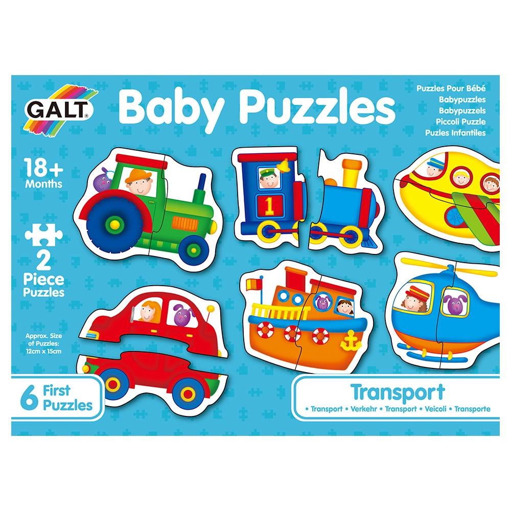 Baby Transport Floor Puzzle - Suitable for 18 months 6 pieces