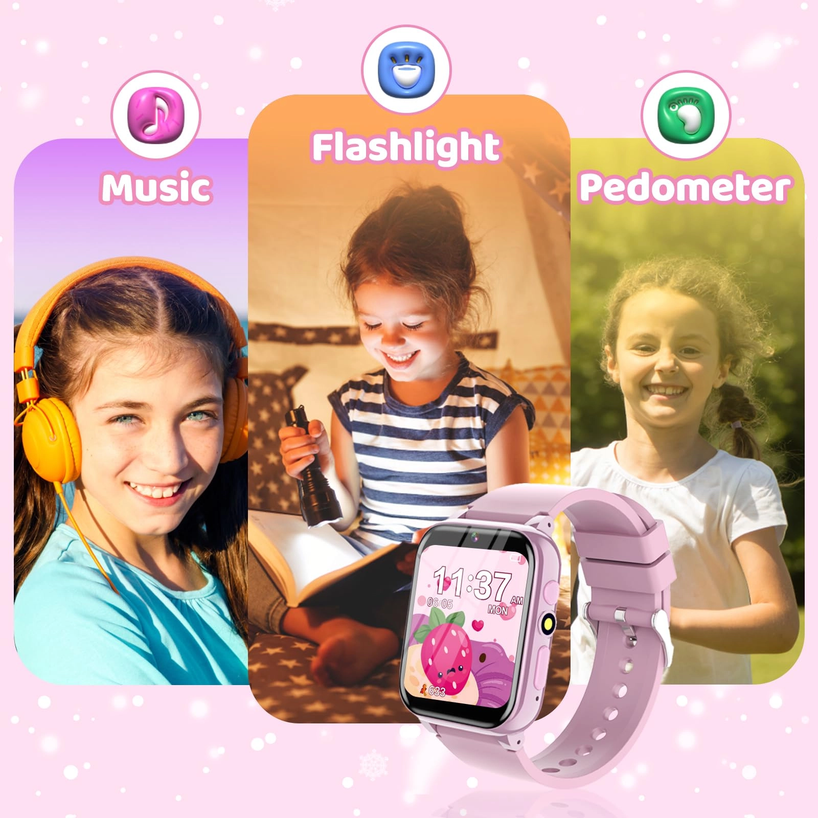 Kids Smart Watch Plastic