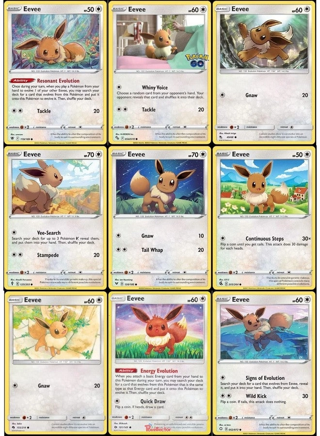 Pokémon Eevee - Sun Moon Lost Thunder - 155/214-101/149 - 9pcs