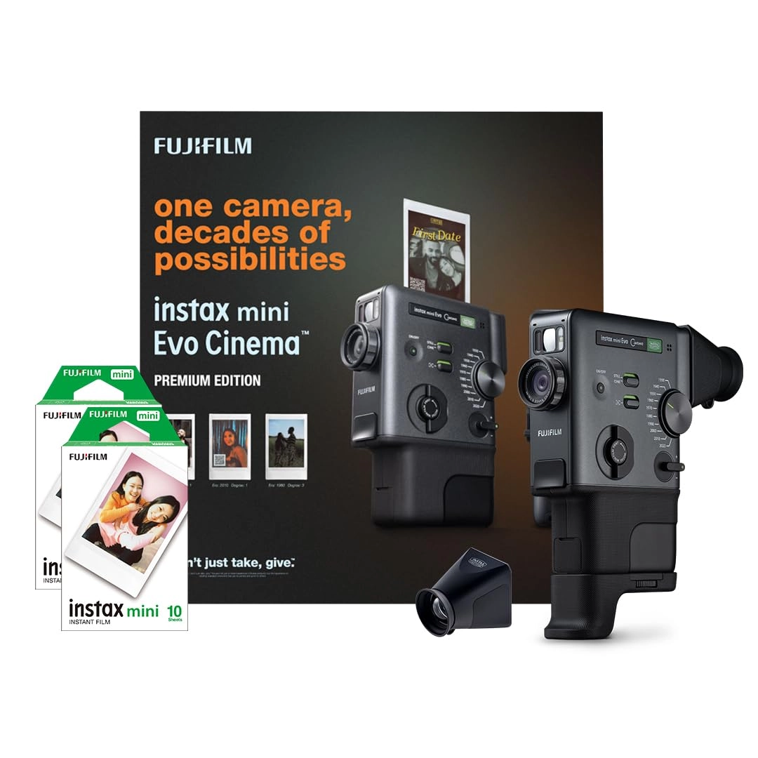 Fujifilm Mini EVO - Hybrid Instant Camera USB-C Black