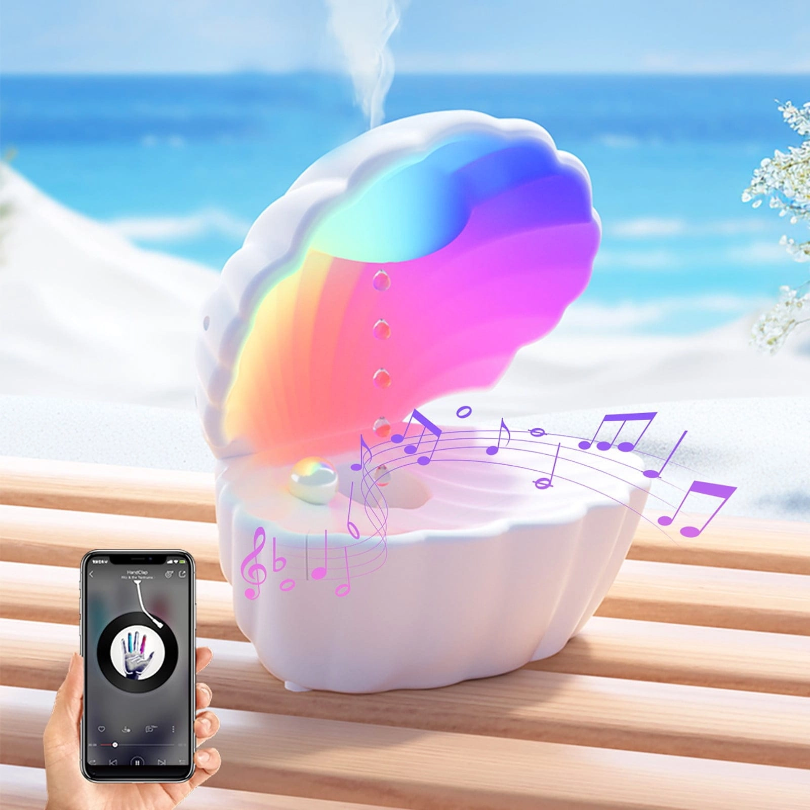 Sprintee Humidifier with Bluetooth Speaker