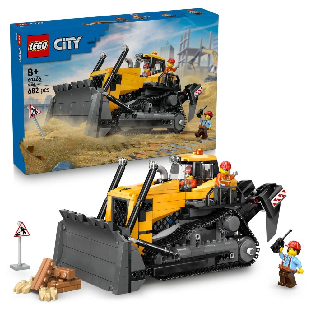 LEGO City Yellow Bulldozer (60466)