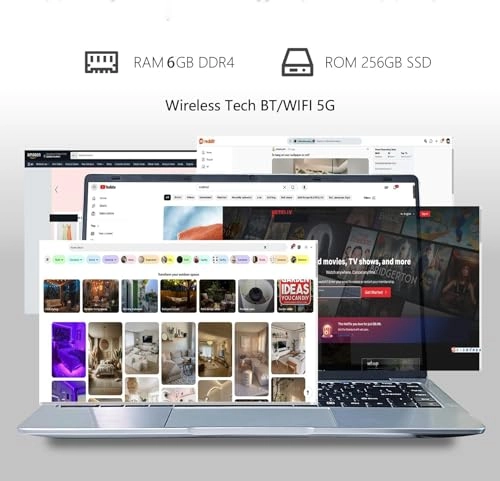 W156 - 16 Inches Intel Celeron D 6 GB 256 GB SSD