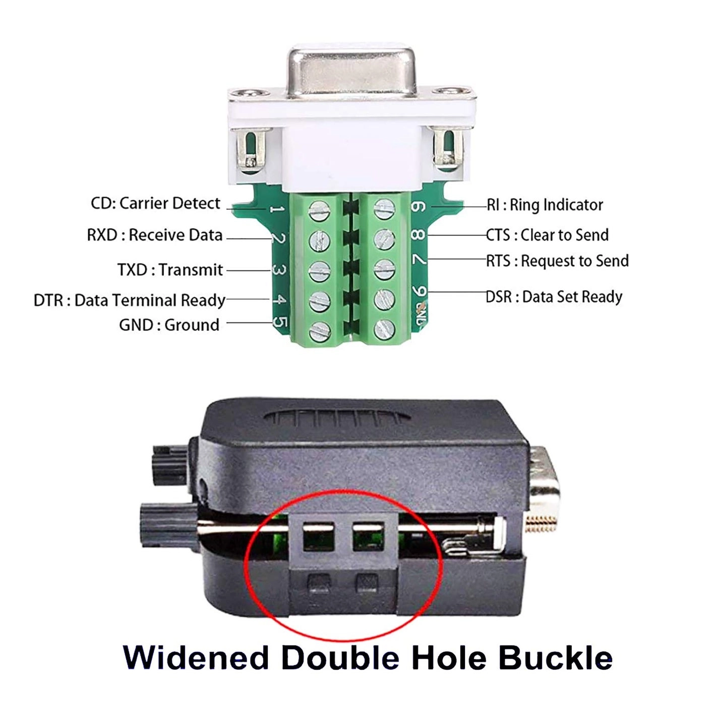 DB9 Breakout Connector Pack