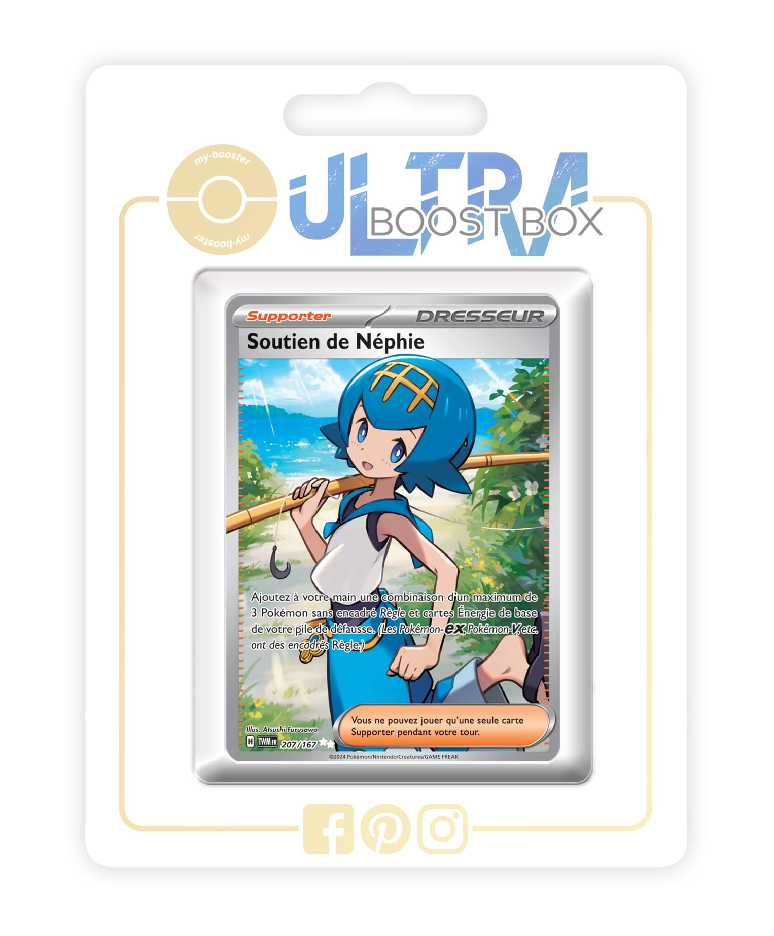 my-booster Pokémon Ultraboost  SV06-FR-UB-207 - French 10pcs