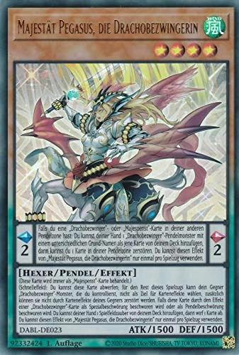 Yugioh Majesty Pegasus DABL-DE023 - German
