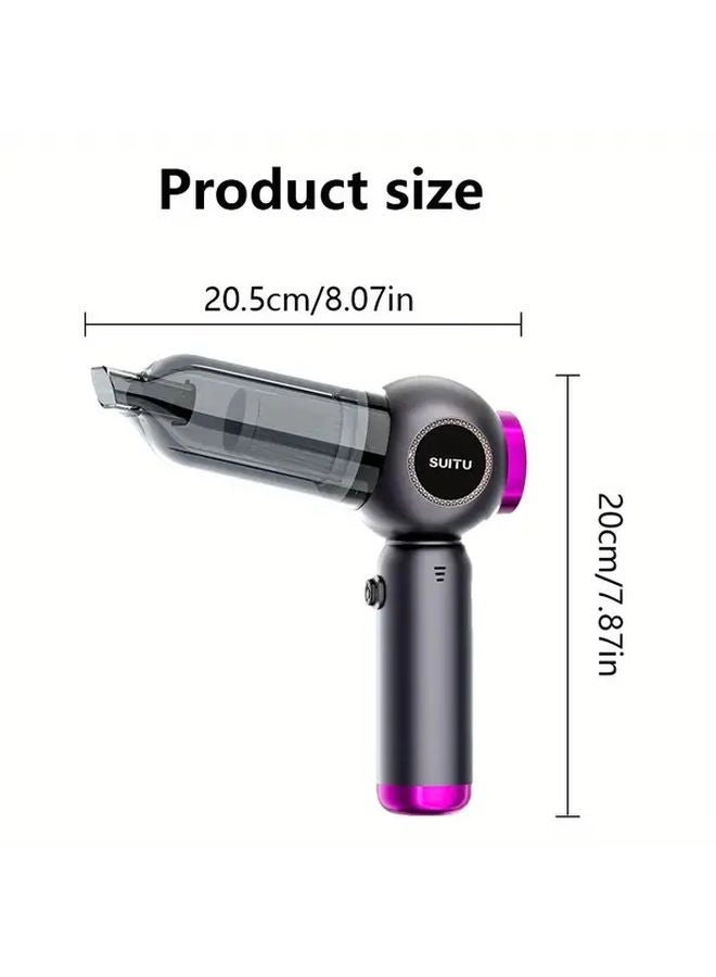4-in-1 Wireless Handheld Vacuum Cleaner - 2000mAh