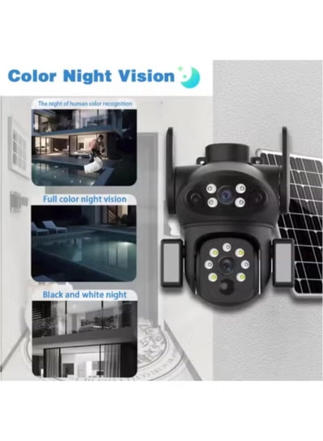 Smart Solar Security Camera 4K