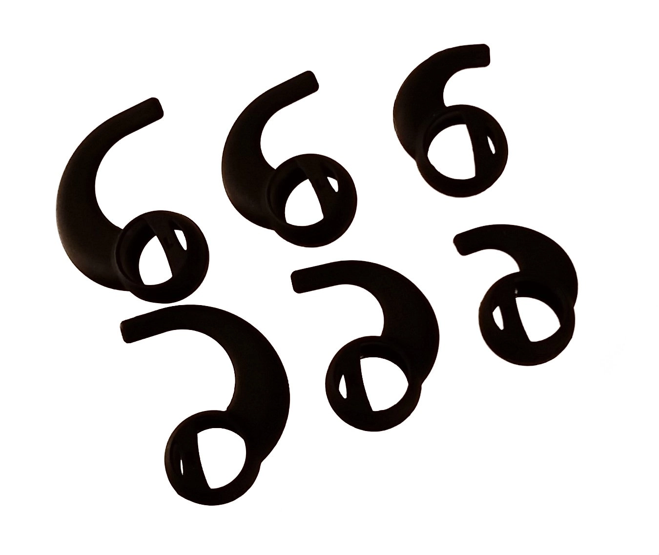 Far End Gear BudLoks - Earphone Sport Grips for Apple iPod and Earpod Style Earbuds - Secure Fit