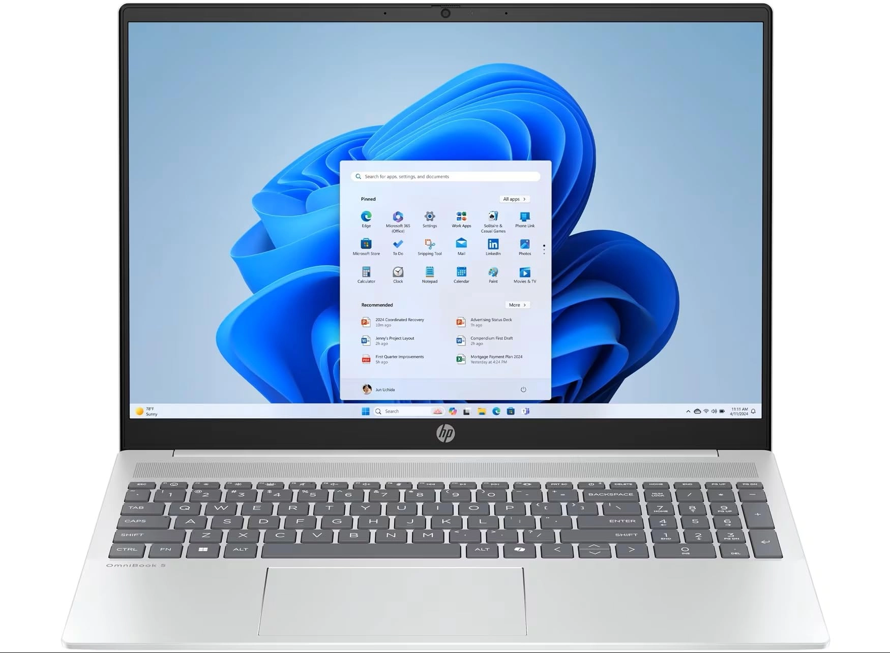 HP OmniBook 5 - 16'' 512GB 16GB Core i5-1334U