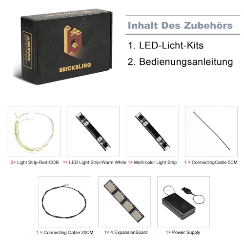 LED Light Set - Compatible with 40805 Arcade Machine USB/Battery