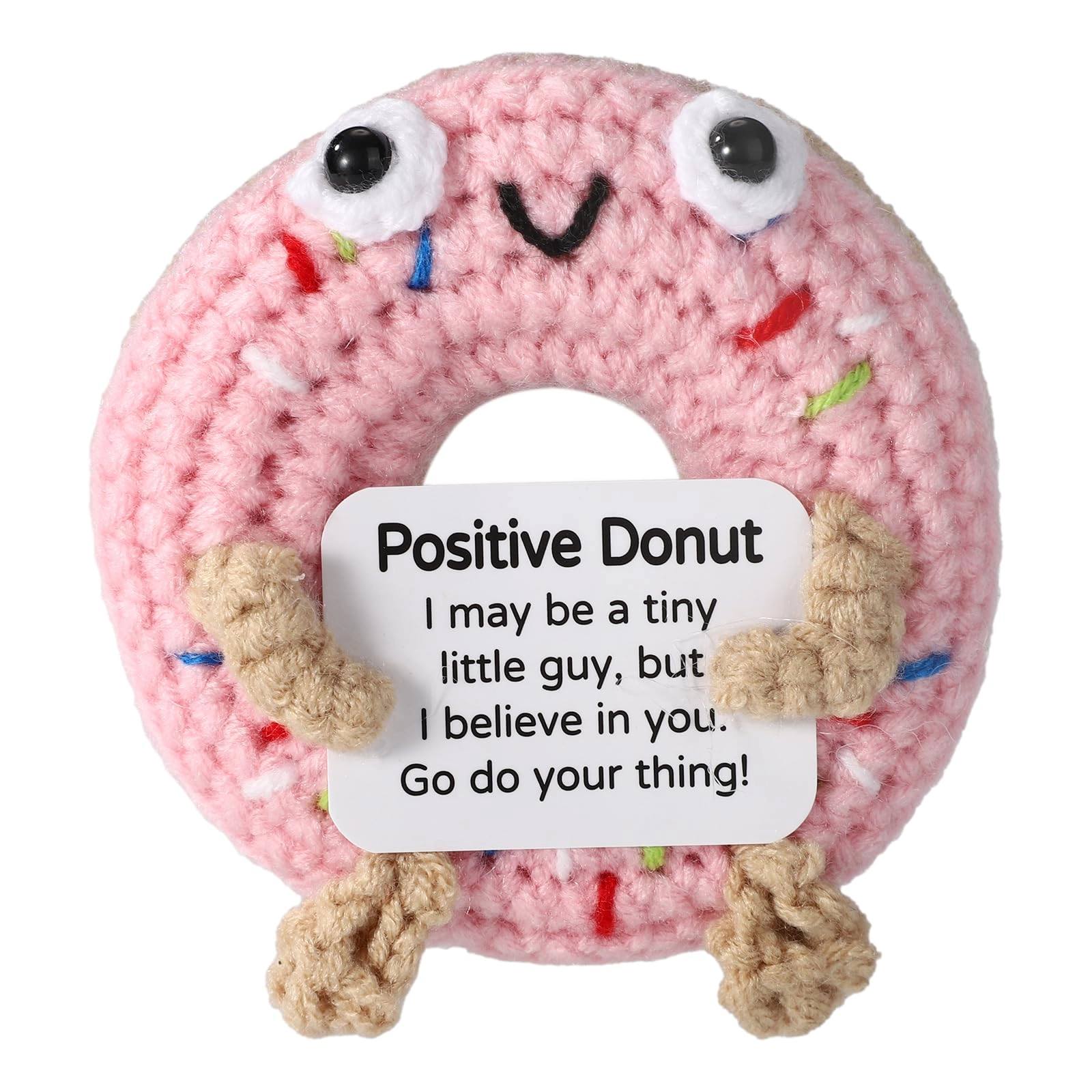 Donut Crochet 10.5x8.5cm Wool