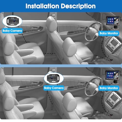 Baby Car Camera - 7 Inch