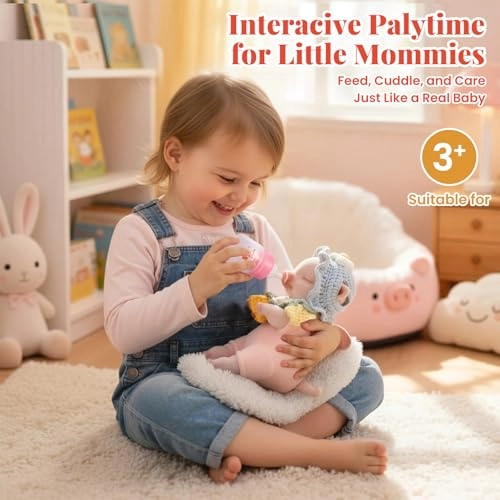 LIKFE Like Realistic Doll - Cotton White Ages 3+