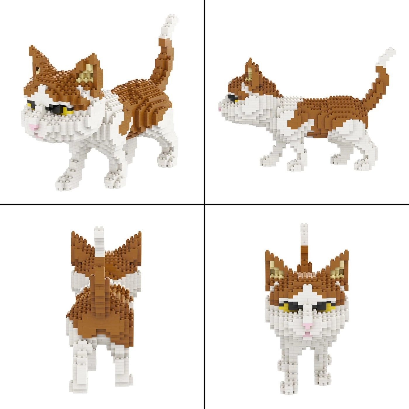 Cat Mini Building Blocks - Cat 1390 pcs