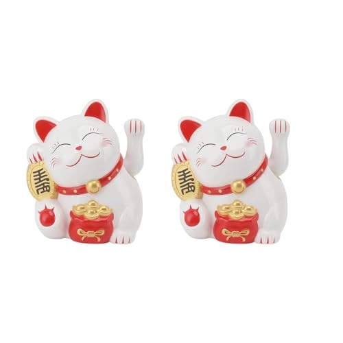 Lucky Cat Waving Arm - plastic