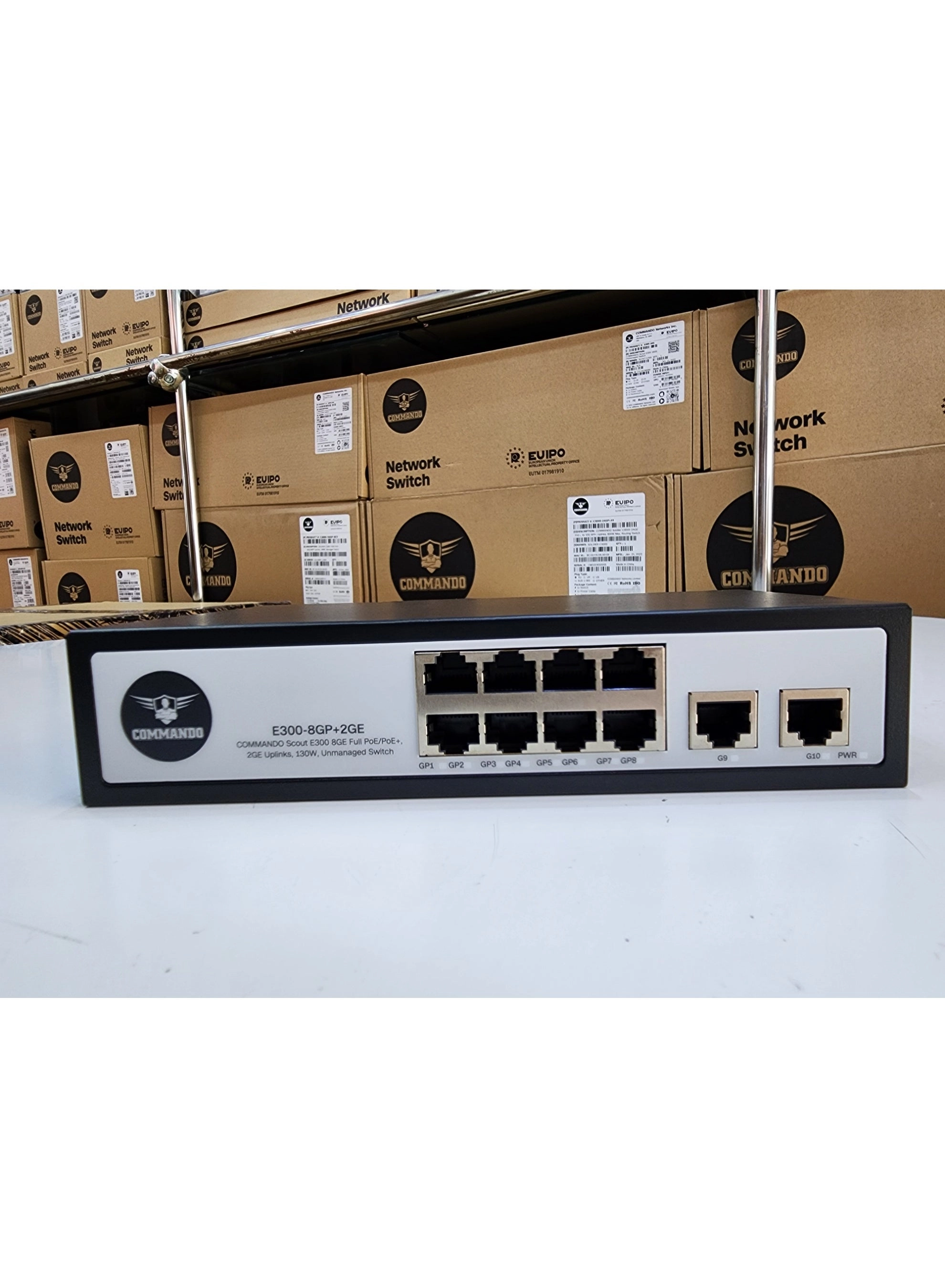 E300-8GP+2GE 10-Ports