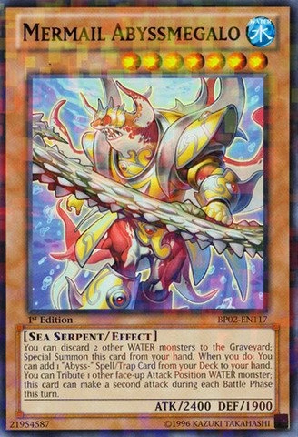 Yu-Gi-Oh! Mermail Abyssmegalo BP02-EN117