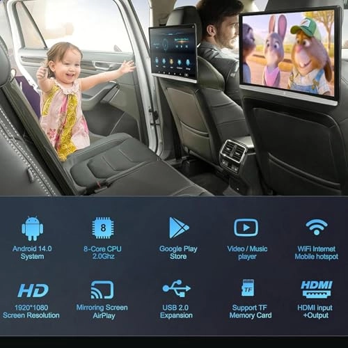 Car Headrest Monitor - 1920 x 1080 11.6''