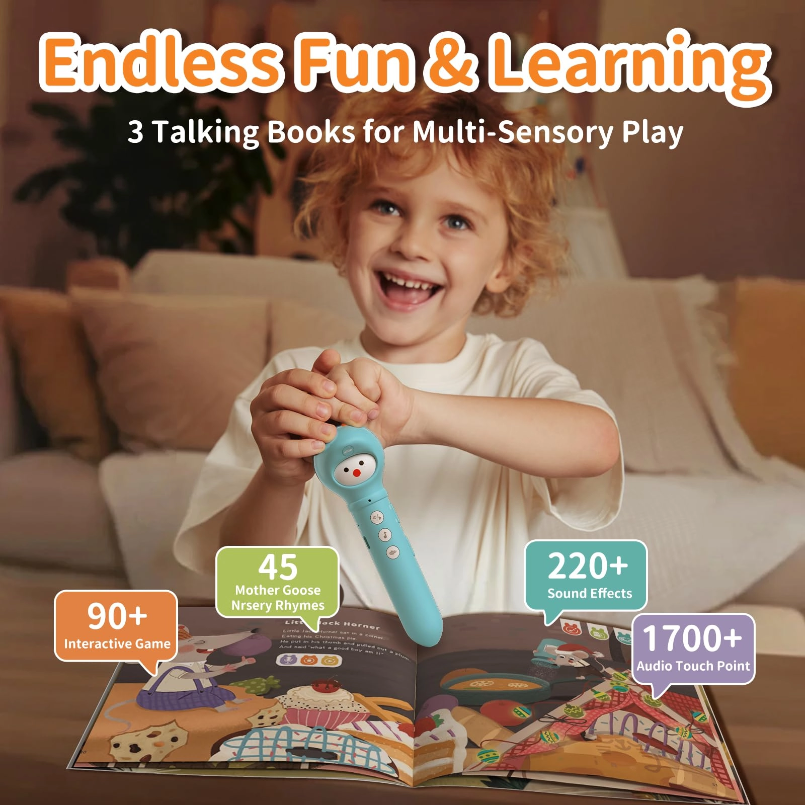 alilo Pen Books Sets D3C Alphabet - 3 years to 6 years+