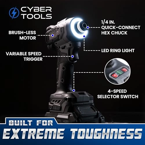 Brushless Cordless Driver - 2000mAh 21V