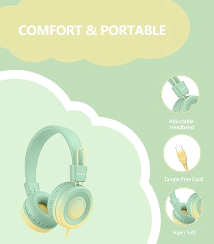 Type C Kid Headphone Wired Headphone