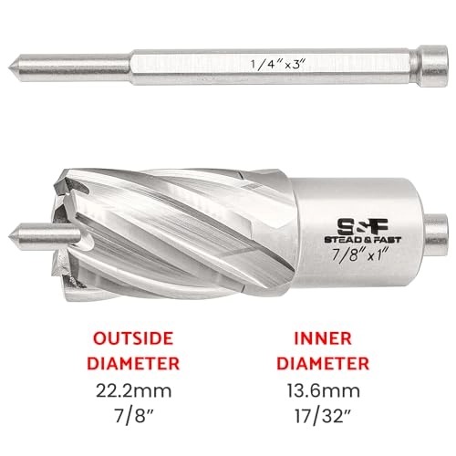 Annular Cutter - High Speed Steel (HSS) 3 pieces 7/8"