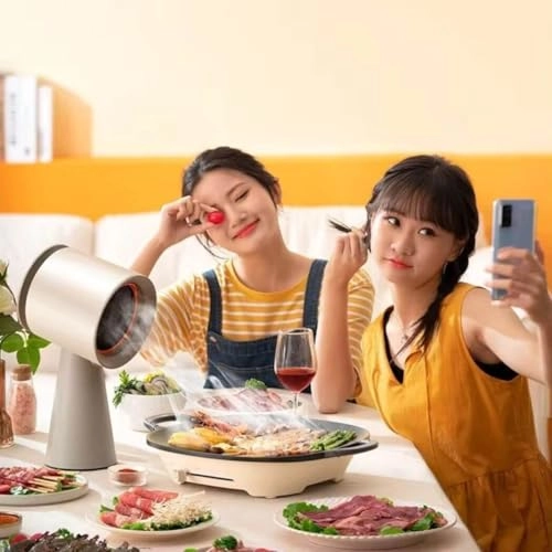 Tabletop Portable Range Hood - 3 Fan Speed Low Noise