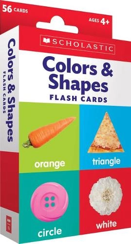 Scholastic Flash Cards - Colors & Shapes