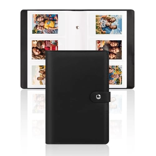 2x3" 156 Pockets Faux Leather Photo Album