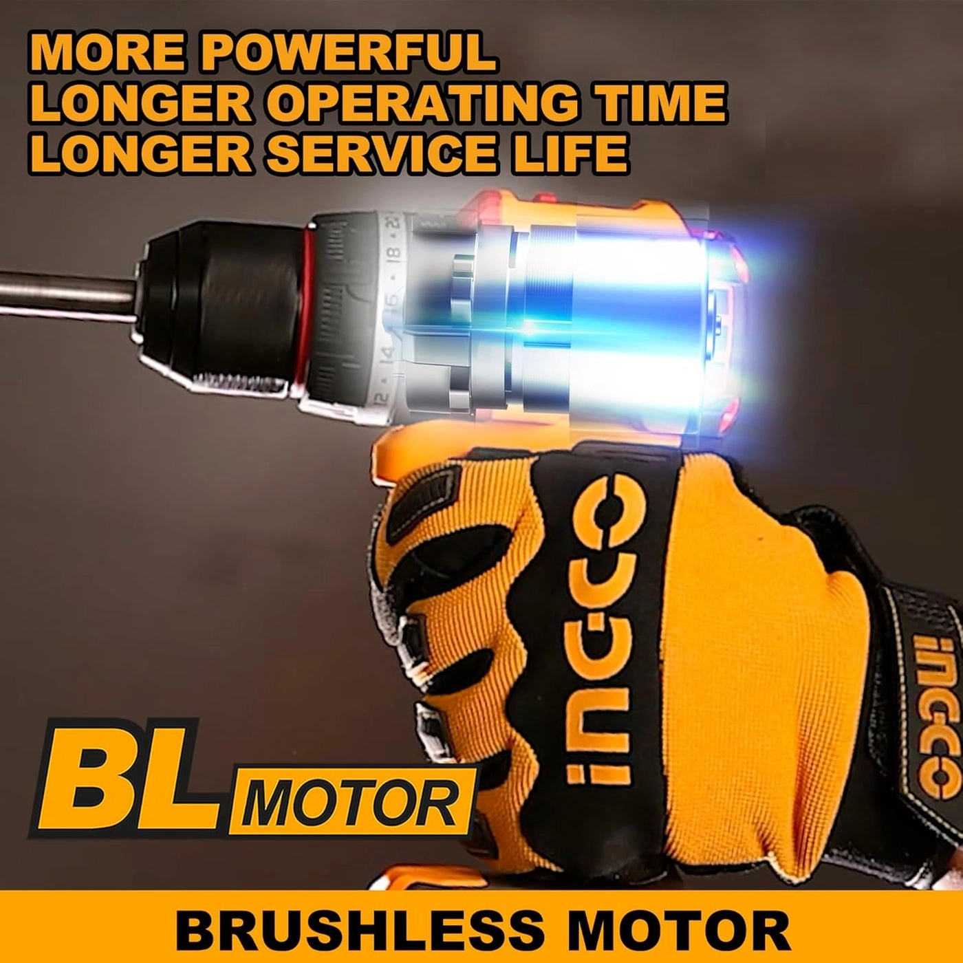 20V Cordless Impact Drill - 2x2.0Ah