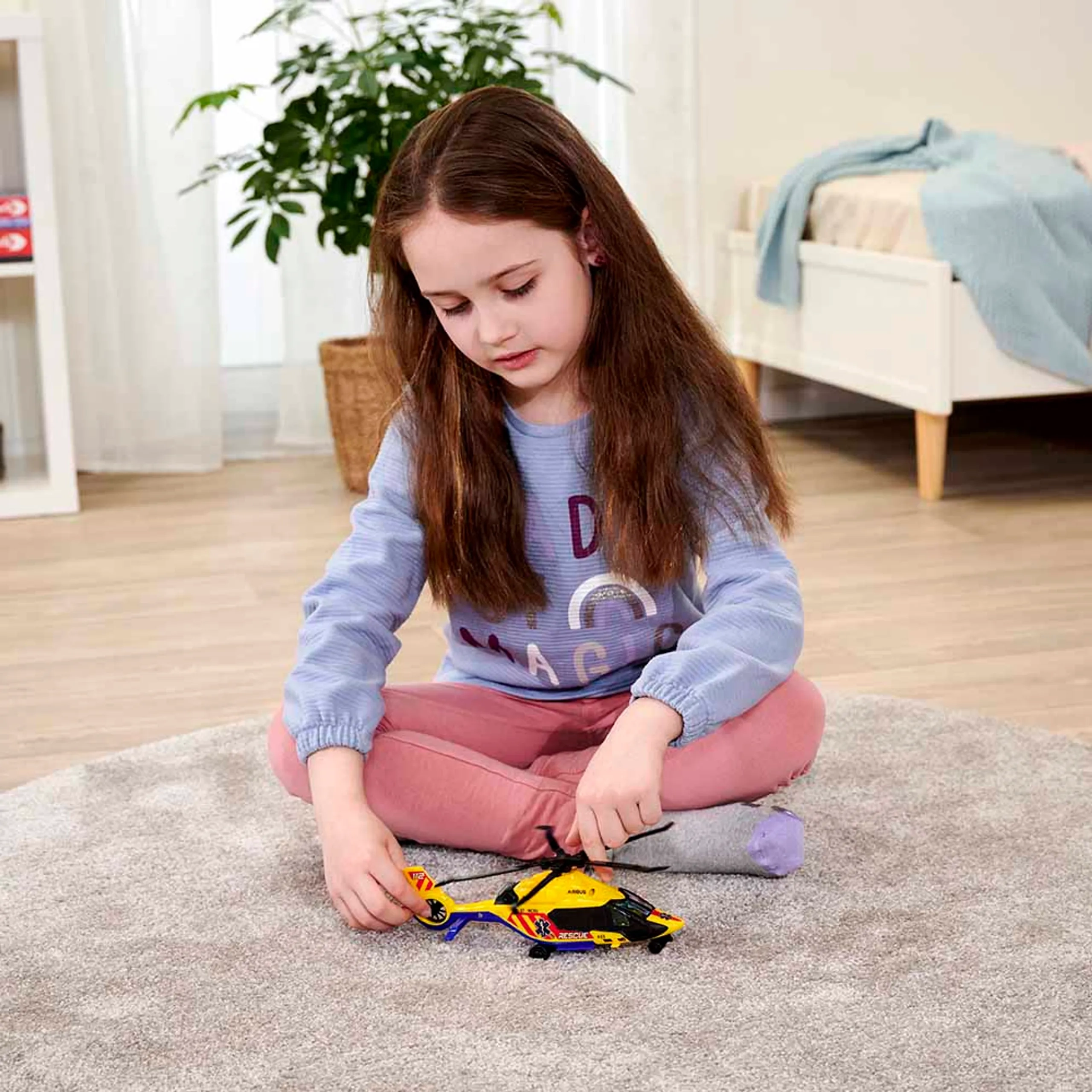 Airbus H160 - 23 cm Yellow Wind-up Propeller