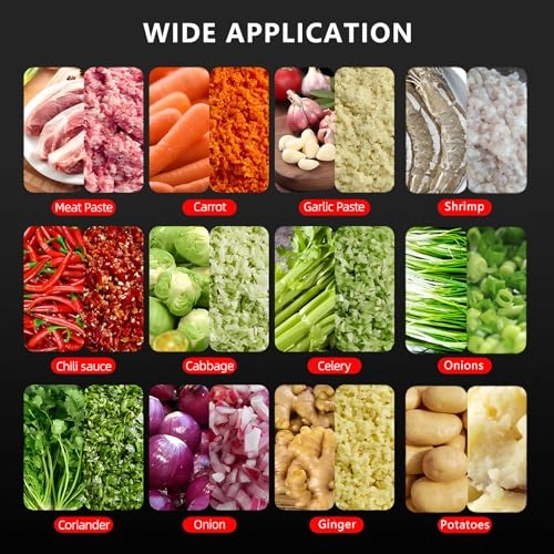 Commercial Filling Vegetable Chopper - 5.5L 250W