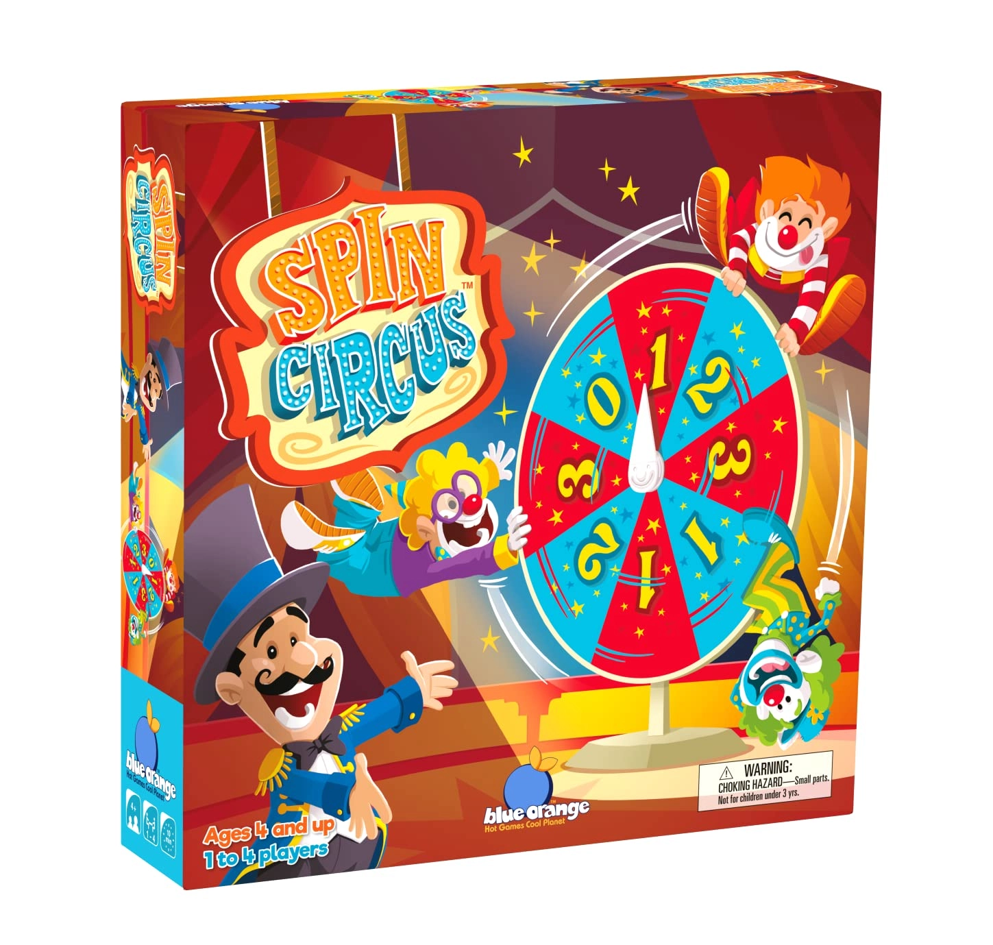 Blue Orange Spin Circus - Multicolour