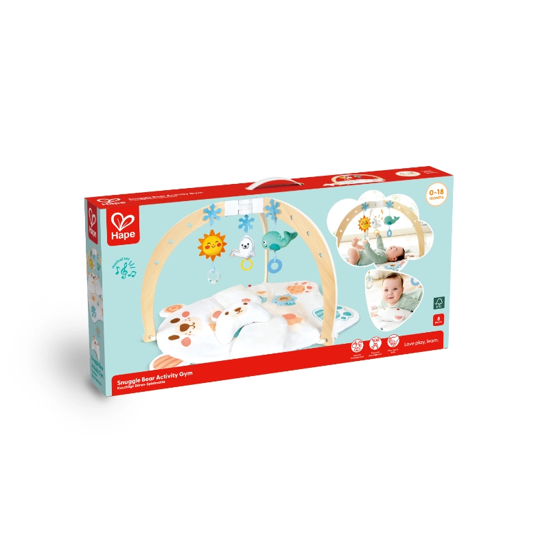 Snuggle Bear Foldable Activity Gym - 0 to 18 months