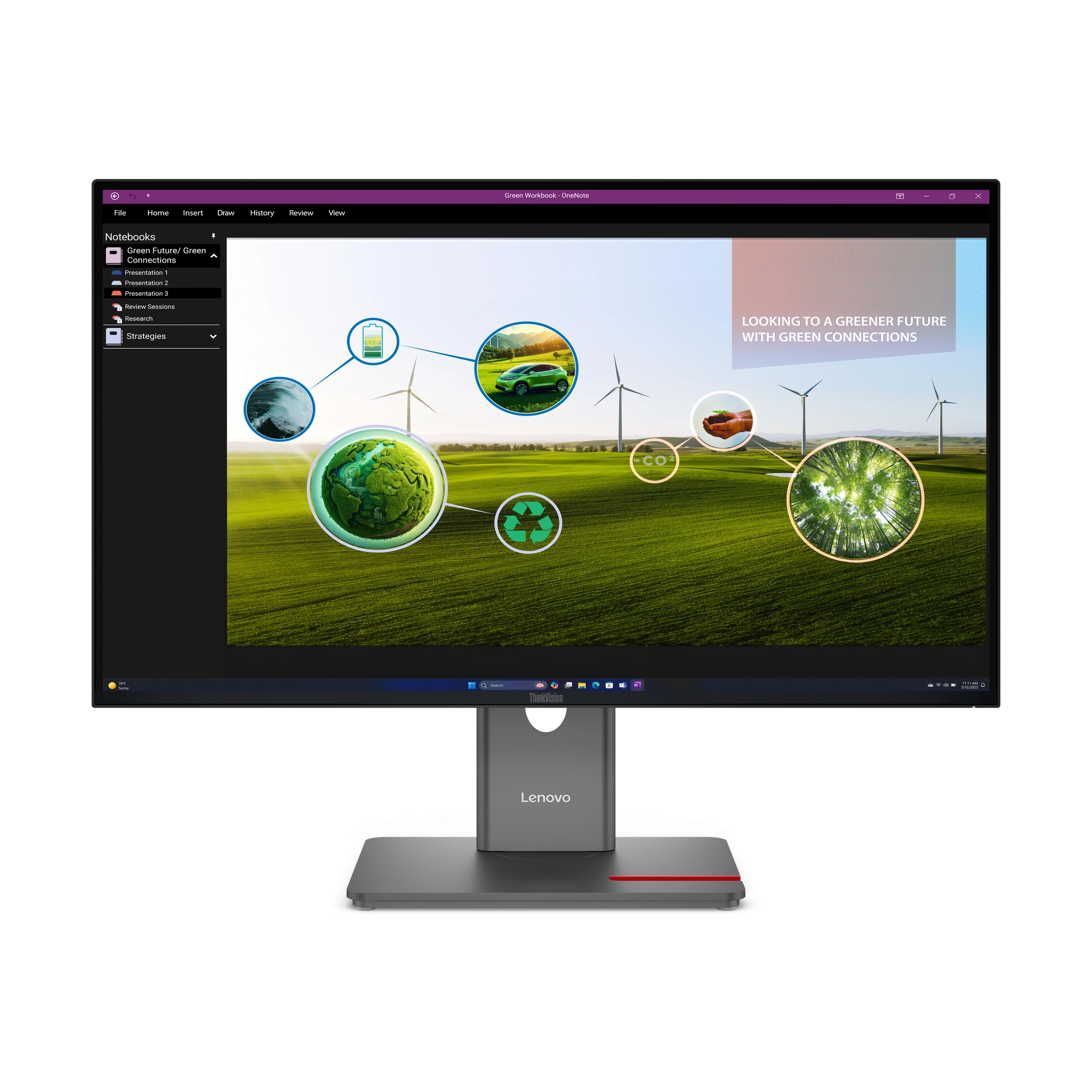 ThinkVision P27h-28 - 27 Inches 2560 X 1440