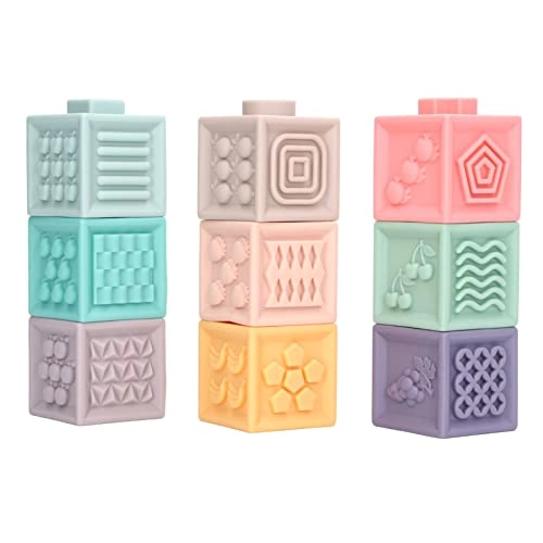 Baby Blocks Toy - 9pcs