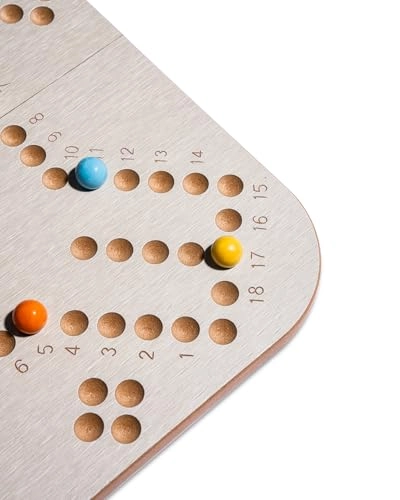 Junior Jackaroo - 4/6 player 49 cm board (JJ-JR-GR-BAG-BEIGEBROWN)