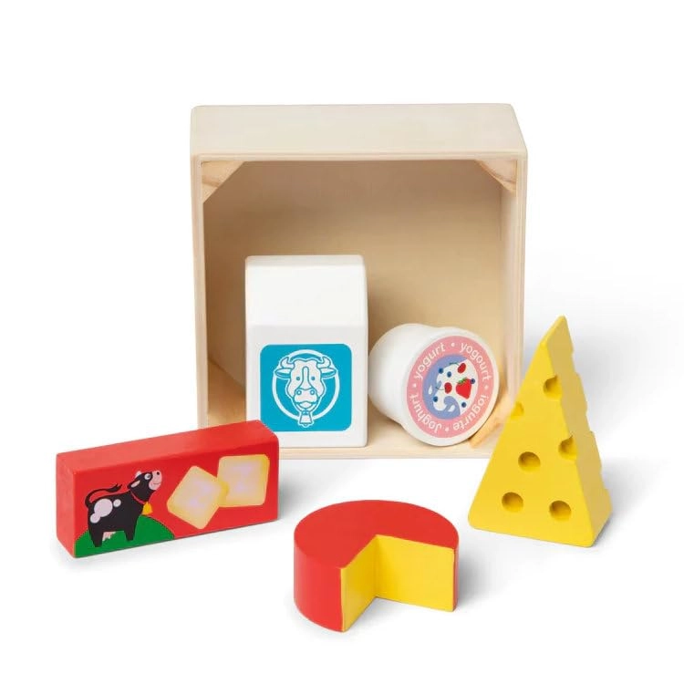 Wooden Food Groups Play Set - 9 pcs (000772952071)