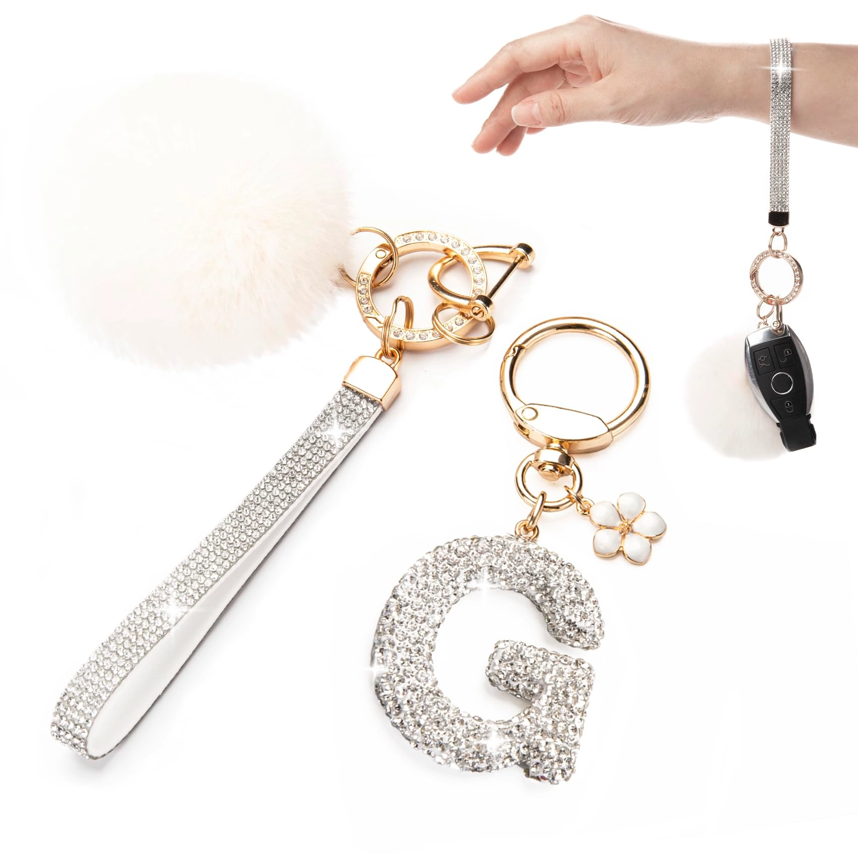 Initial Keychain - Letter